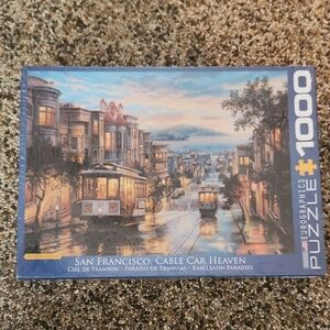 Eurographics San Francisco Cable Car Heaven Puzzle - 1000 Pieces